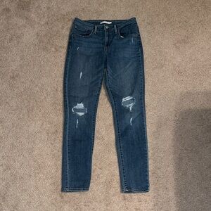 Levi Strauss Distressed Jeans